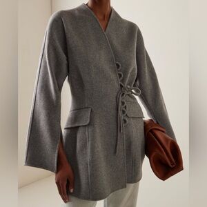 NWT By Malene Birger Lalou wrap wool jacket